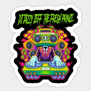 DJ JAZZY JEFF & THE FRESH PRINCE RAPPER Sticker